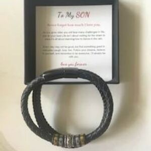 Men's rope bracelet for your son